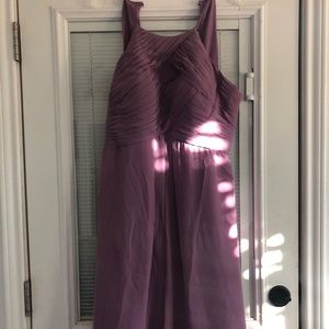 Mauve Purple Bridesmaids Dress